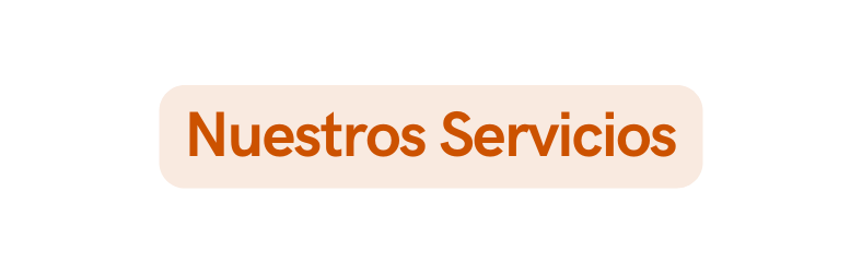 Nuestros Servicios